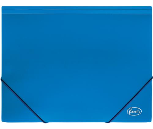 Plastmapp kummiga FORPUS A4 sinine