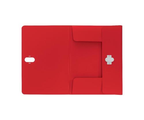 Plastmapp Leitz Recycle CO2 neutral punane