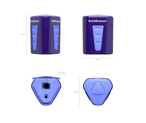 Pliiatsiteritaja 2-osaline kogujaga ERICH KRAUSE Touch värvivalik