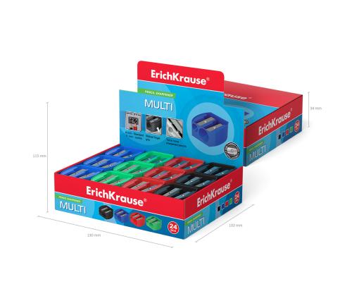 Pliiatsiteritaja kogujata ERICH KRAUSE Multi 2-osaline värvivalik