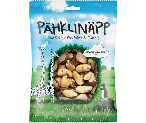 PÄHKLINÄPP Brasiilia pähklid 200g