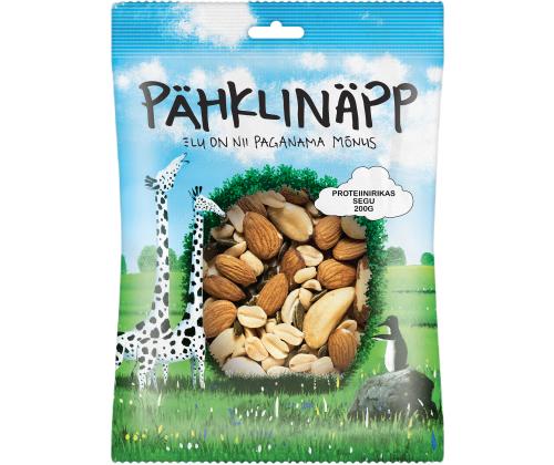 PÄHKLINÄPP Proteiinirikas segu 200g