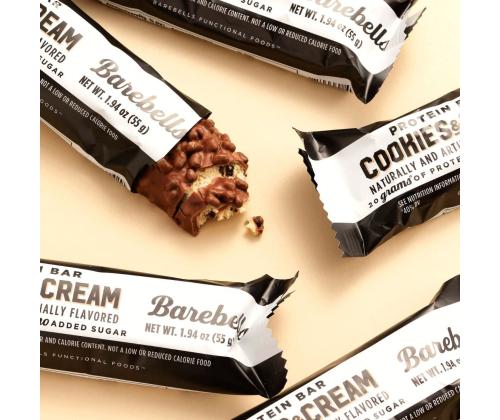 Proteiinibatoon BAREBELLS Cookies & Cream 55g