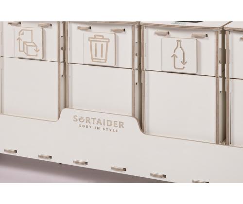 prügikast 10L x 5 sorteerimisjaam SORTAIDER SORTER 10W5