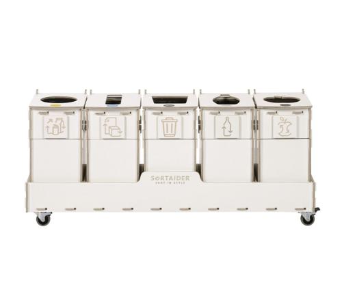 prügikast 10L x 5 sorteerimisjaam SORTAIDER SORTER 10W5
