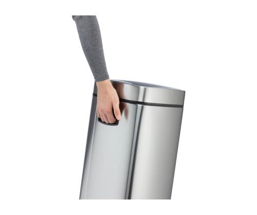 Prügikast 21L sensor kaanega DURABLE No-Touch hõbedane