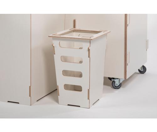 Prügikast 4x40L & 1x10L sorteerimisjaam SORTAIDER Container W5