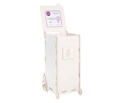 Prügikast 90L sorteerimisjaam SORTAIDER Modules W90