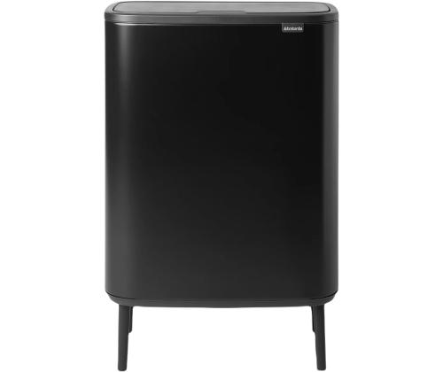 Prügikast BRABANTIA Bin Hi, jalgadel prügikast 2x30L, must