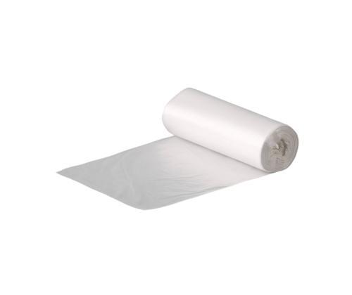 Prügikott 16L valged sangadega 50tk rullis