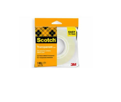 kleeplint 19mm x 33m rebitav SCOTCH 508 läbipaistev