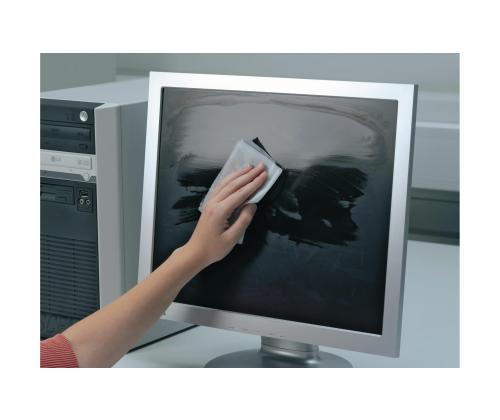 Puhastuslapid ekraanile niisutatud DURABLE Screenclean 100tk purgis