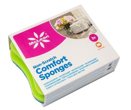 Puhastussvamm MCLEAN Non-Scratch, 2tk
