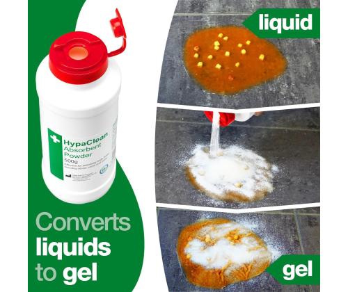 Puhastusvahend absorbeeriv pulber HYPACLEAN 500g