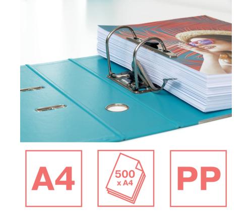 Registraator ESSELTE No.1 Colour´Ice A4 75mm sinine