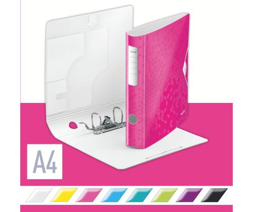 Registraator LEITZ WOW A4 60mm roosa