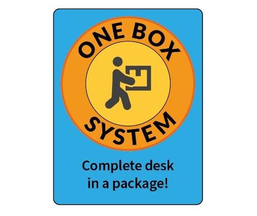 Reguleeritav laud SUN-FLEX EasyDesk 1200x600x15mm 1-mootoriga valge