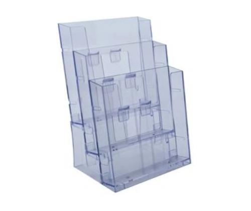 Reklaamalus lauale A4 3-taskuga