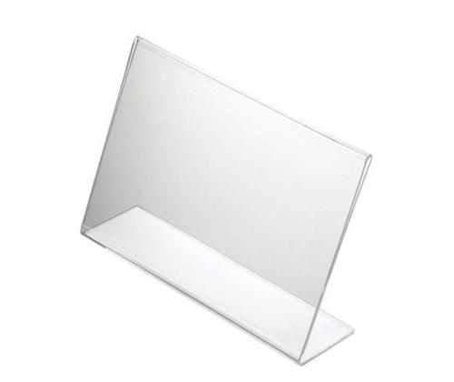 Reklaamalus lauale A5 L-jalal horisontaalne