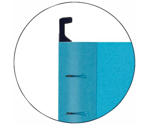 Rippkaaned ESSELTE A4 kartong kollane 25tk