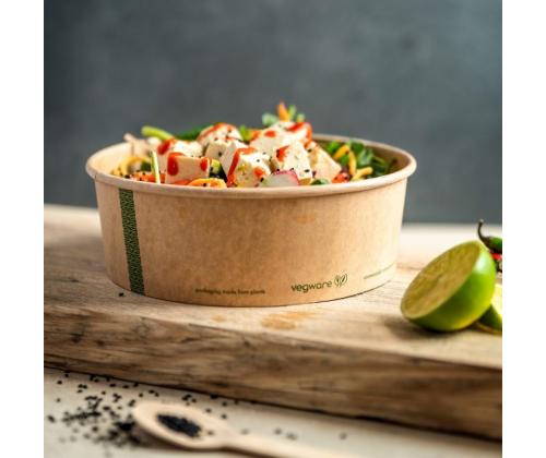 Toidukausstops 780ml vooderdatud paberist pakis 50tk