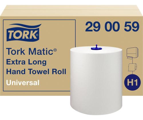 Rullkätepaber 1-kihiline TORK Matic Extra Long Universal H1 21cm, 280m
