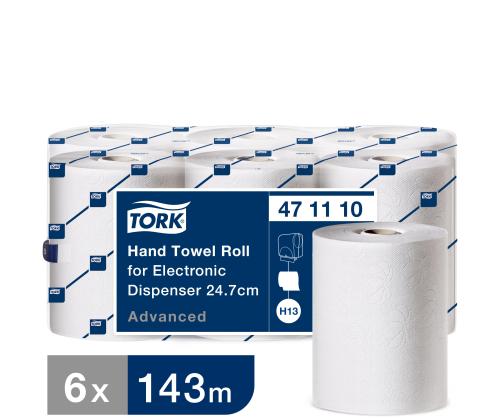 Rullkätepaber 2-kihiline TORK Matic 143 Enmotion, 6×143 m