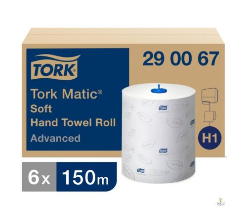 majapidamispaber TORK Matic Advanced 21cmx150m 2-kihiline valge (290067)
