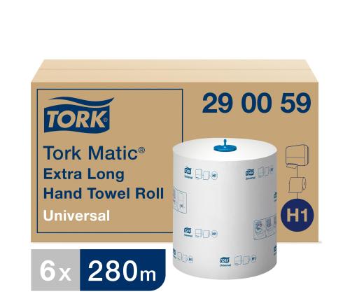 Rullkätepaber TORK Matic Extra Long Universal, 6×280 m