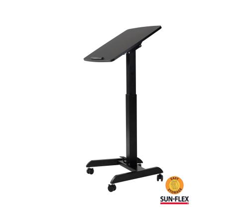 Reguleeritav laud SUN-FLEX EasyDesk Pro 600x520mm must