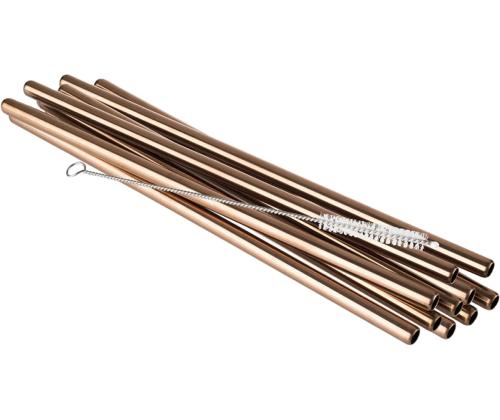 BEST Joogikõrred 8mm, rst vask, 10 tk + hari (APS)