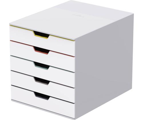 Sahtliboks DURABLE 280x292x356mm 5-sahtliga valge