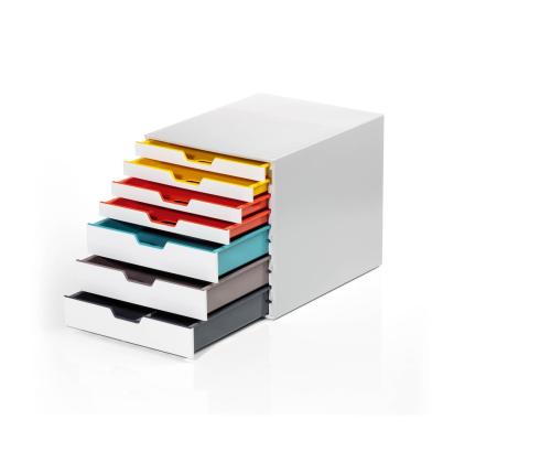 Sahtliboks DURABLE 280x292x356mm 7-sahtliga valge