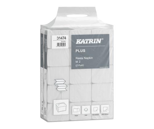 Salvrätikud 2-kihiline KATRIN Resta Napkin M2 valge