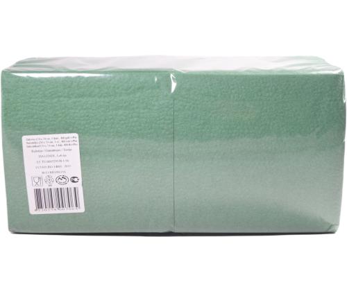 Salvrätikud 24x24cm 1-kihiline roheline 400tk Lenek