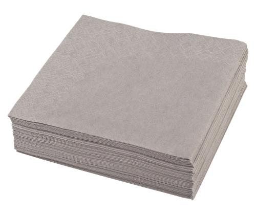 Salvrätikud 33x33cm 3-kihiline 50tk pakis hall