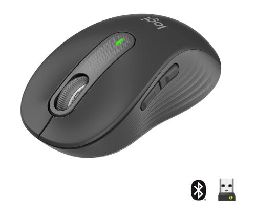 LOGITECH Signature M650 L, must - Juhtmevaba hiir