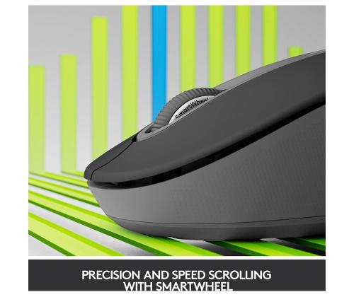 LOGITECH Signature M650 L, must - Juhtmevaba hiir