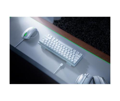 RAZER Huntsman Mini Mercury Ed. RAZER Red Switch, SWE, valge - Mehaaniline klaviatuur