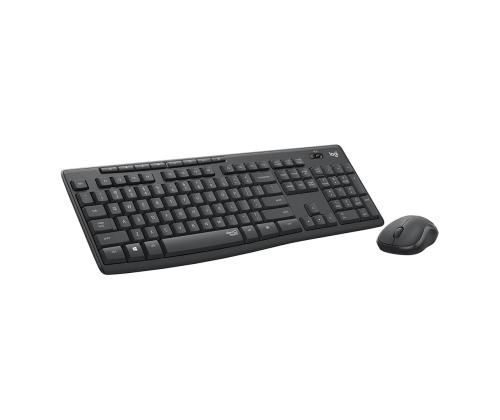 Juhtmevaba klaviatuur + hiir LOGITECH Slim Combo MK295 (US)