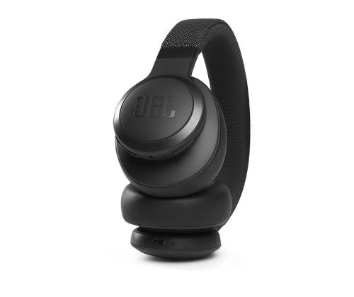 JBL Live 660, must - Juhtmevabad üle kõrva kõrvaklapid