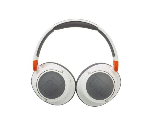 JBL JR 460, valge/hall - Kõrvapealsed juhtmevabad kõrvaklapid