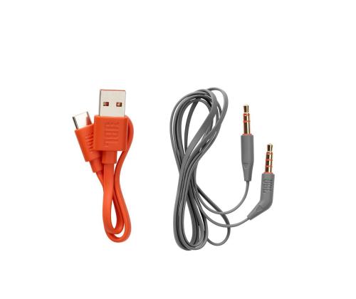 JBL JR 460, valge/hall - Kõrvapealsed juhtmevabad kõrvaklapid