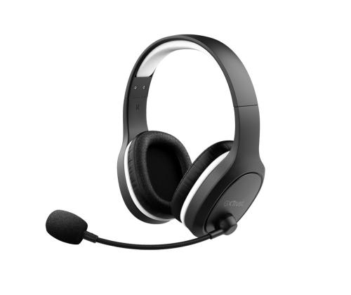 Trust GXT 391 Thian, must - Juhtmevaba peakomplekt