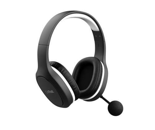 Trust GXT 391 Thian, must - Juhtmevaba peakomplekt
