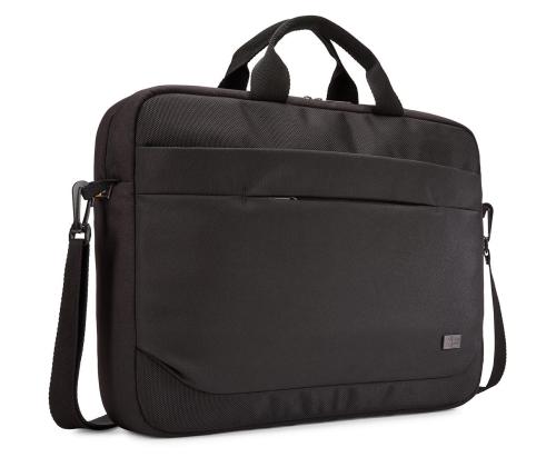 Case Logic Advantage Attaché 15,6", must - Sülearvutikott
