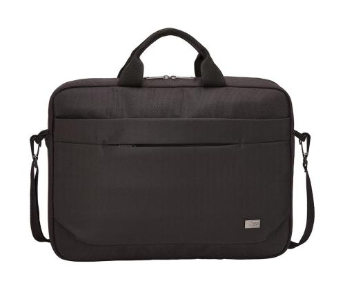 Case Logic Advantage Attaché 15,6", must - Sülearvutikott