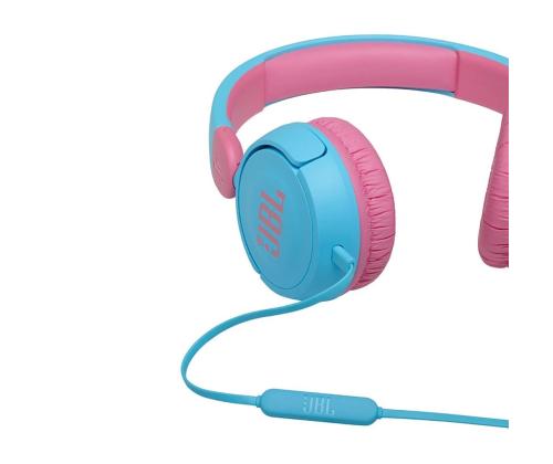 JBL JR 310, sinine/roosa - Kõrvapealsed kõrvaklapid