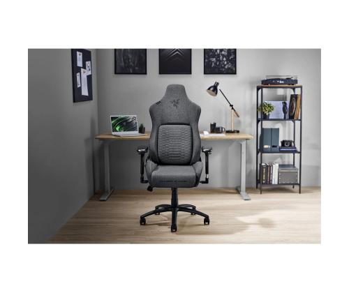 Razer Iskur XL Fabric, kangas, tumehall - Mänguritool