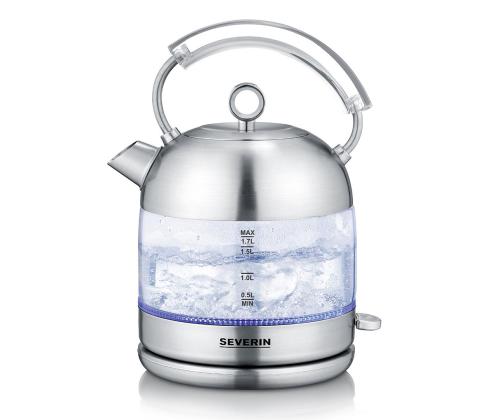 SEVERIN, 2400 W, 1.7 L, klaas - Retro Veekeetja